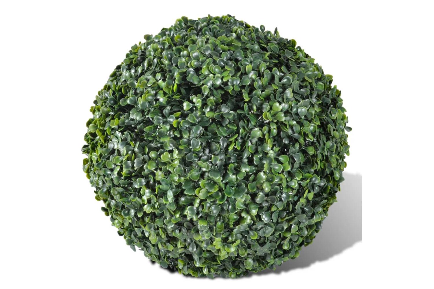 Boxwood Ball Artificial Leaf Topiary Ball 27 Cm 2 Pcs-2