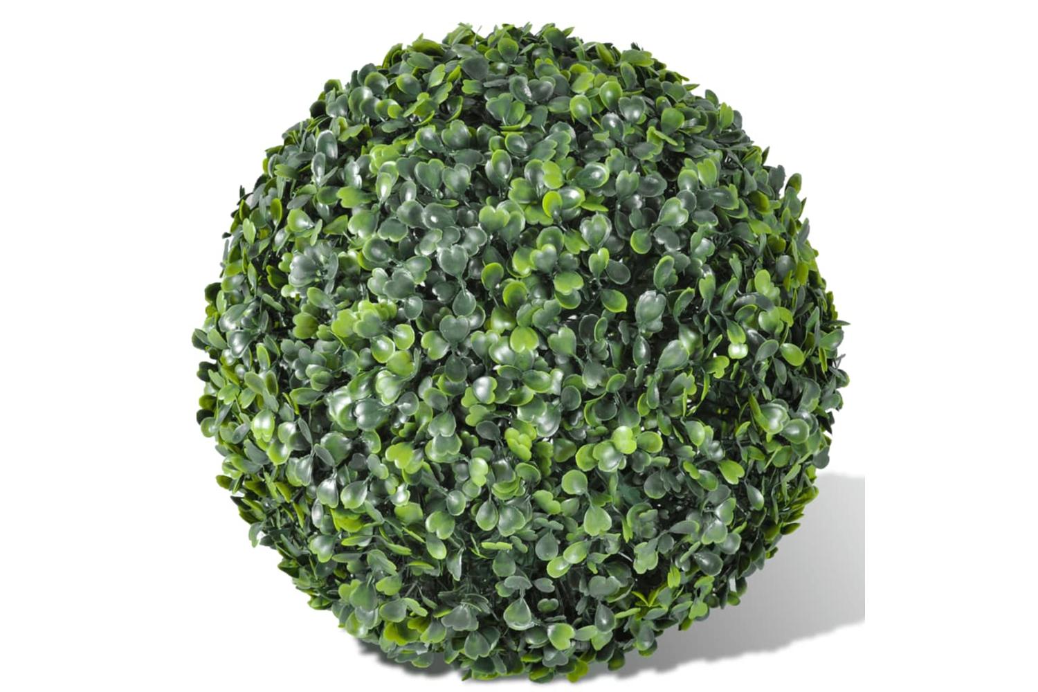 Boxwood Ball Artificial Leaf Topiary Ball 35 Cm 2 Pcs-2