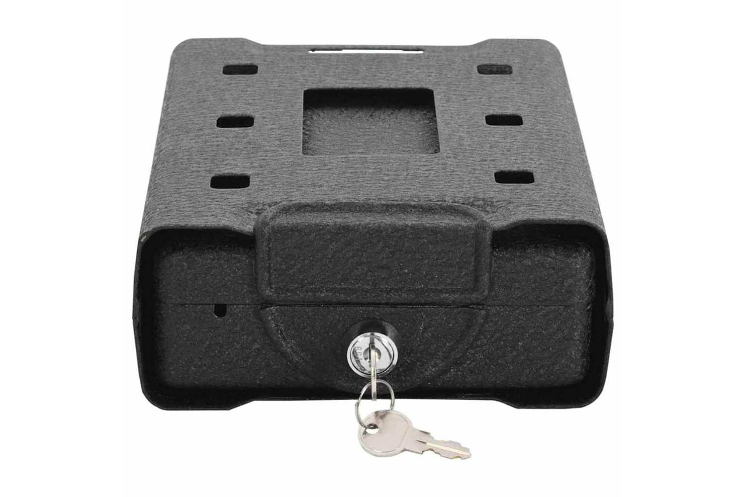 Car Safe With Lock Black 218 X 16 X 7 Cm Steel-4