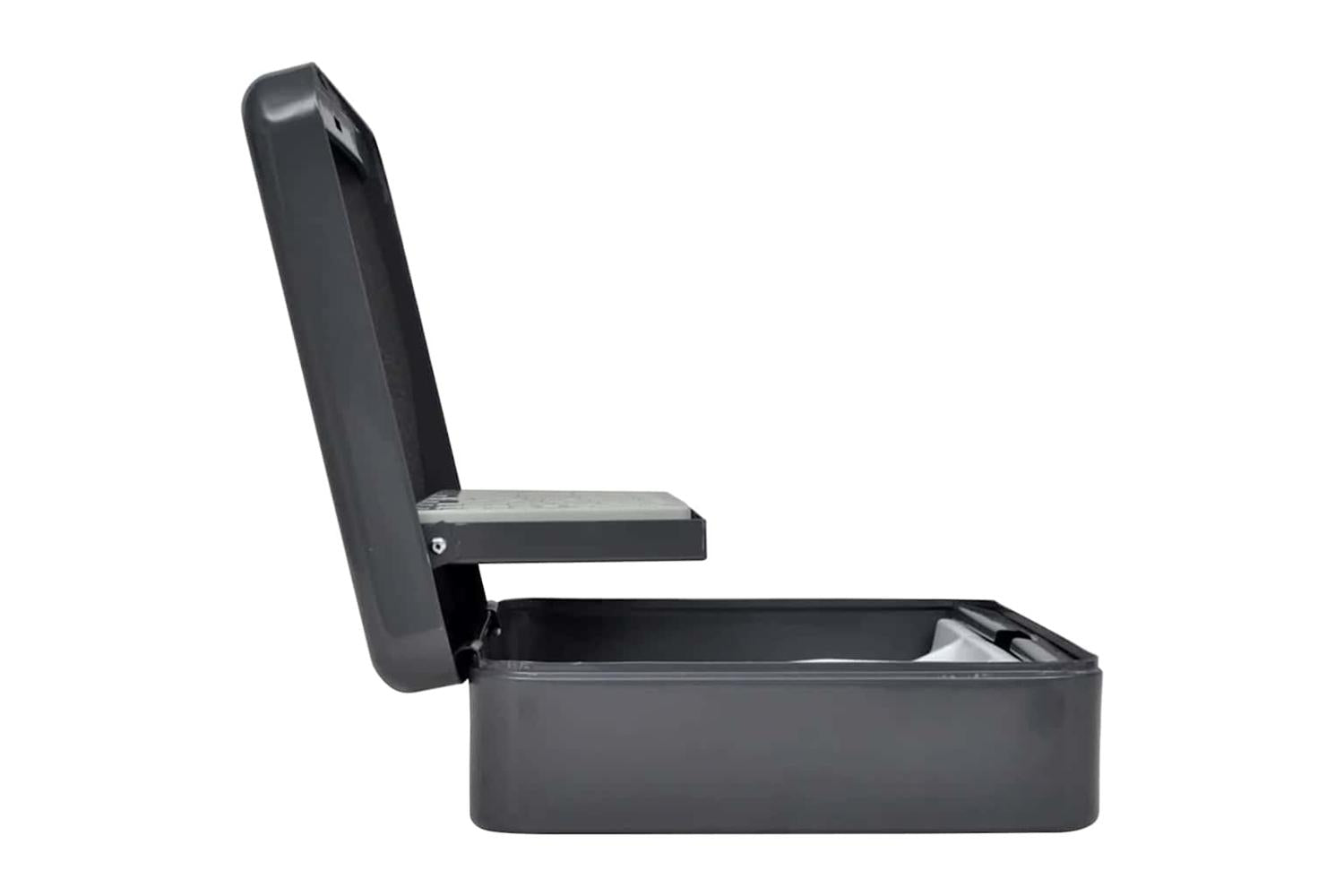Cash Box With Lock Black 30 X 24 X 9 Cm Steel-4