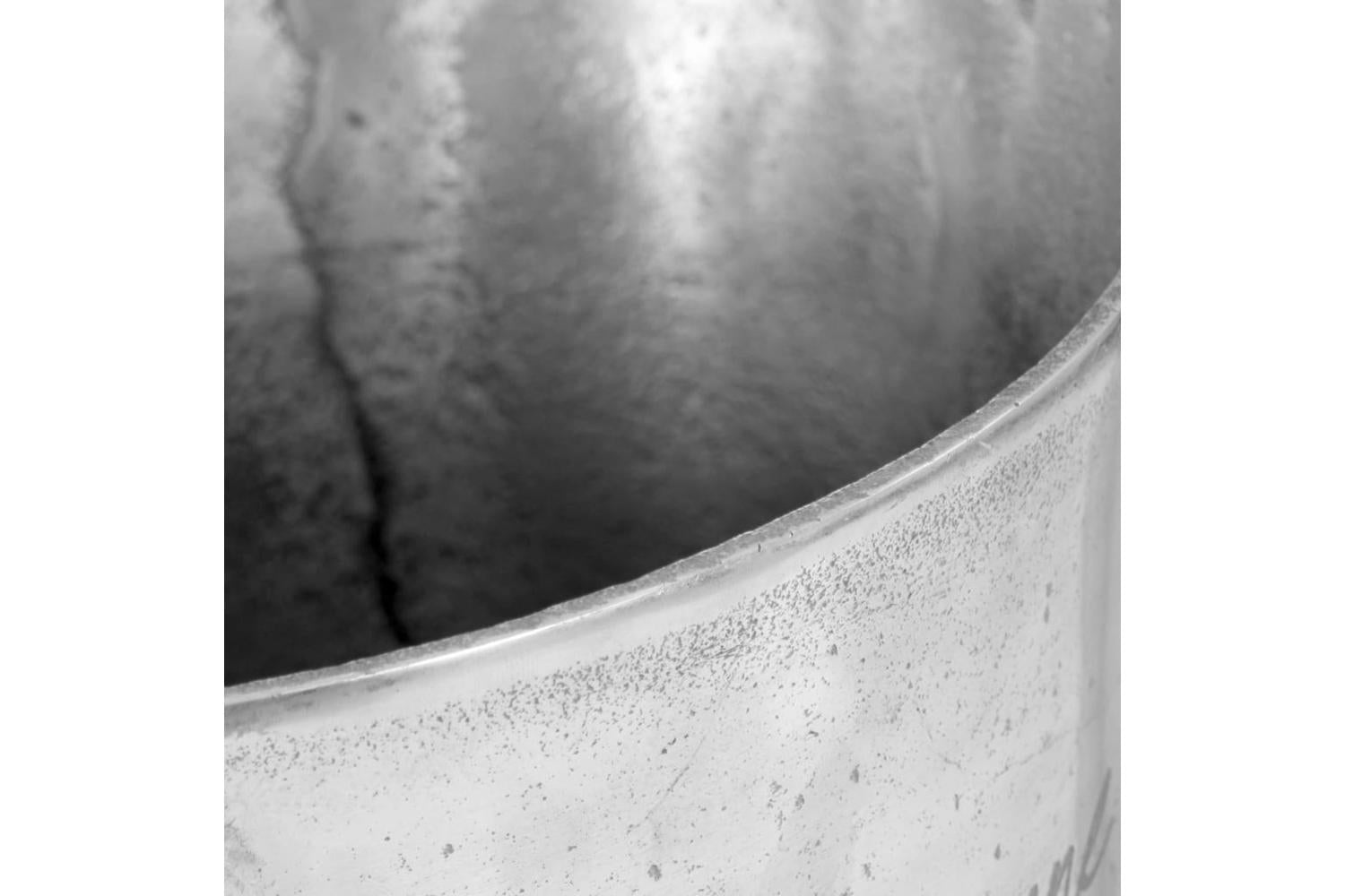 Champagne Cooler Solid Aluminium 39x29x71 Cm Silver-9