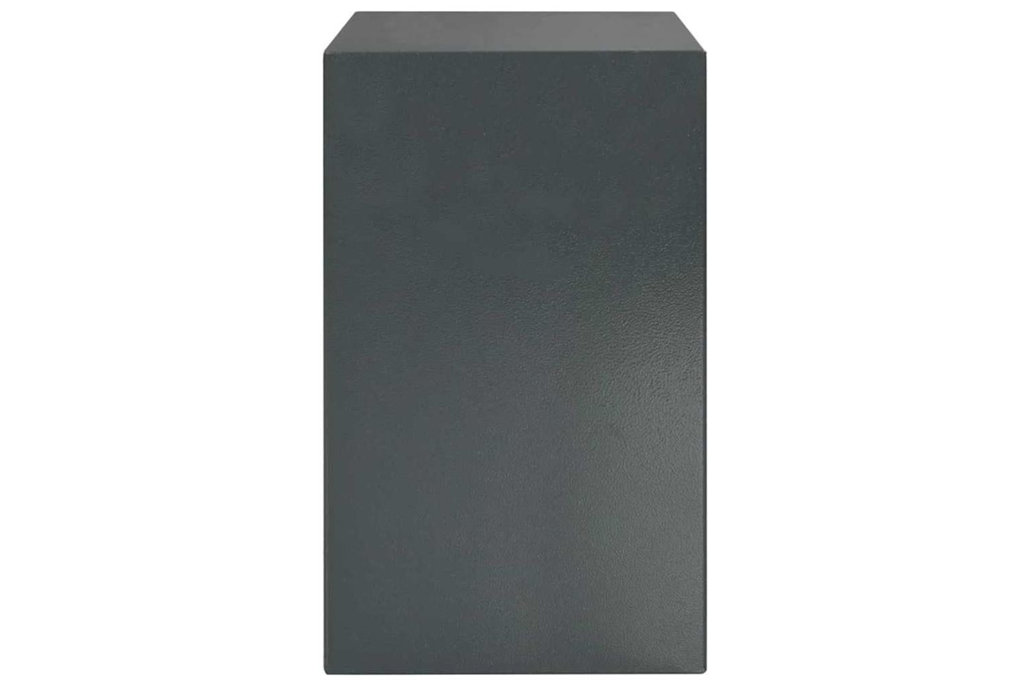 Digital Safe With Lock Dark Grey 31 X 35 X 50 Cm Steel-5