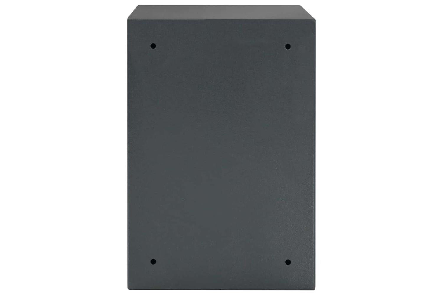 Digital Safe With Lock Dark Grey 31 X 35 X 50 Cm Steel-6