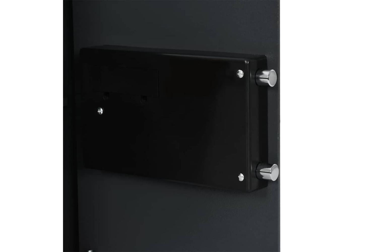 Digital Safe With Lock Dark Grey 31 X 35 X 50 Cm Steel-9