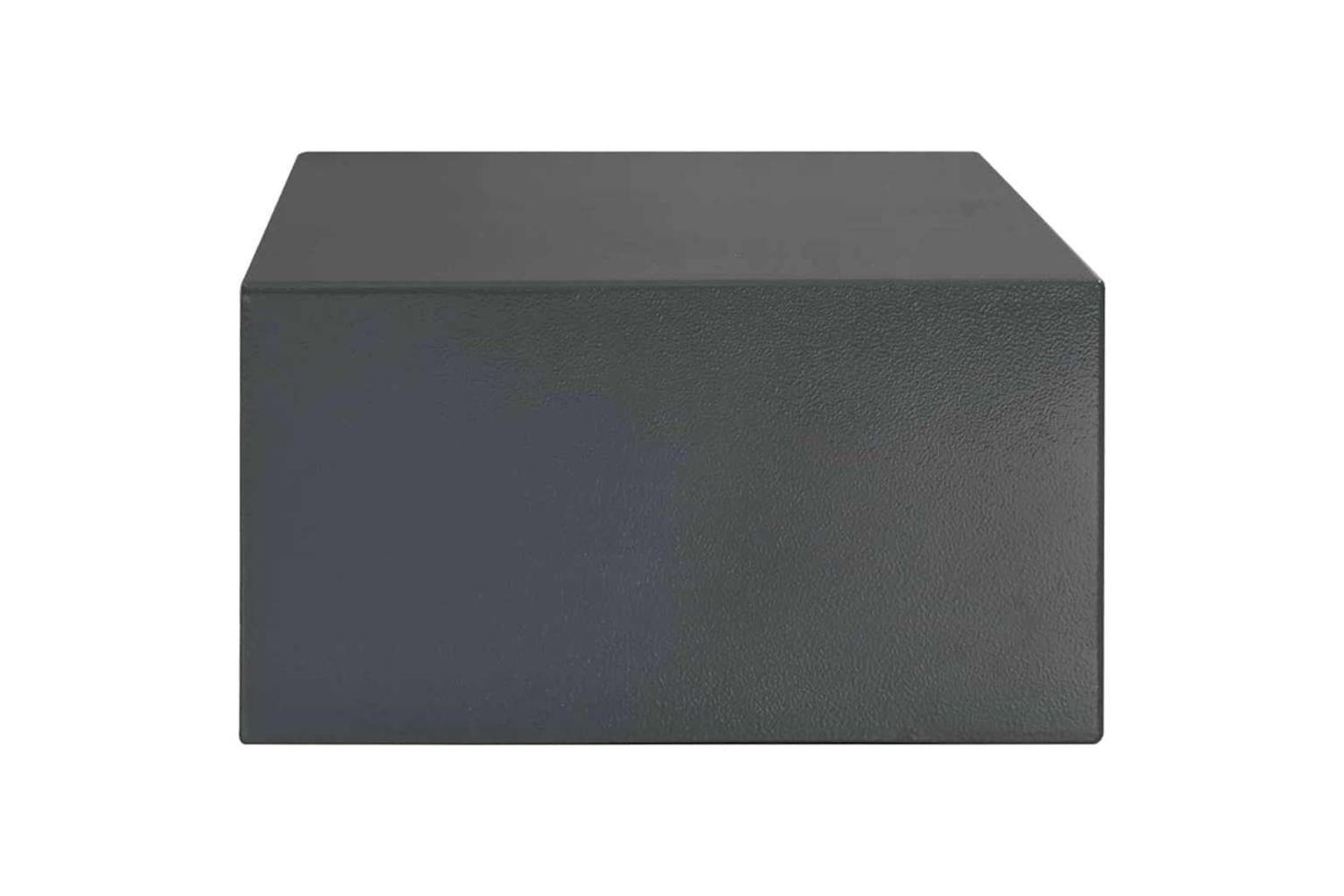 Digital Safe With Lock Dark Grey 42 X 37 X 20 Cm Steel-4