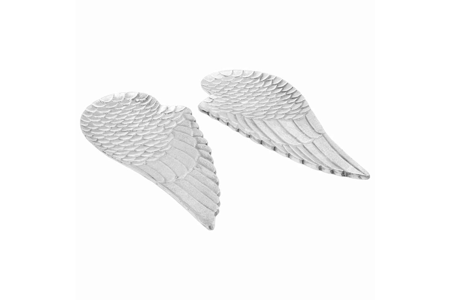 Fruit Basket 2 Pcs Silver 40 X 18 X 4 Cm Aluminium-2