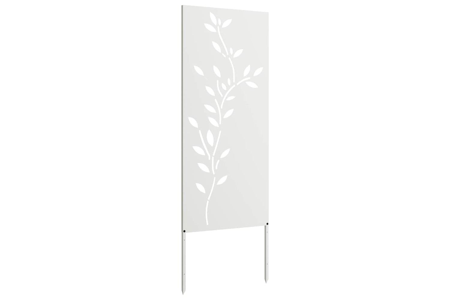 Garden Decorative Panel White 50 X140cm Cold-rolled Steel-4