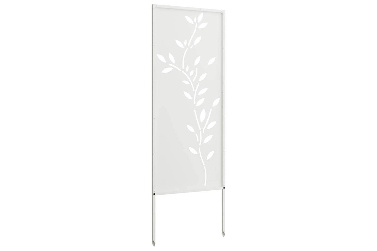 Garden Decorative Panel White 50 X140cm Cold-rolled Steel-5