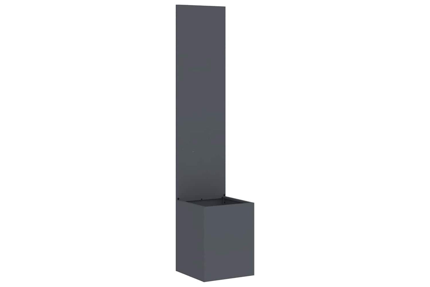 Garden Privacy Screen Anthracite 32 X 140 Cm Cold-rolled Steel
