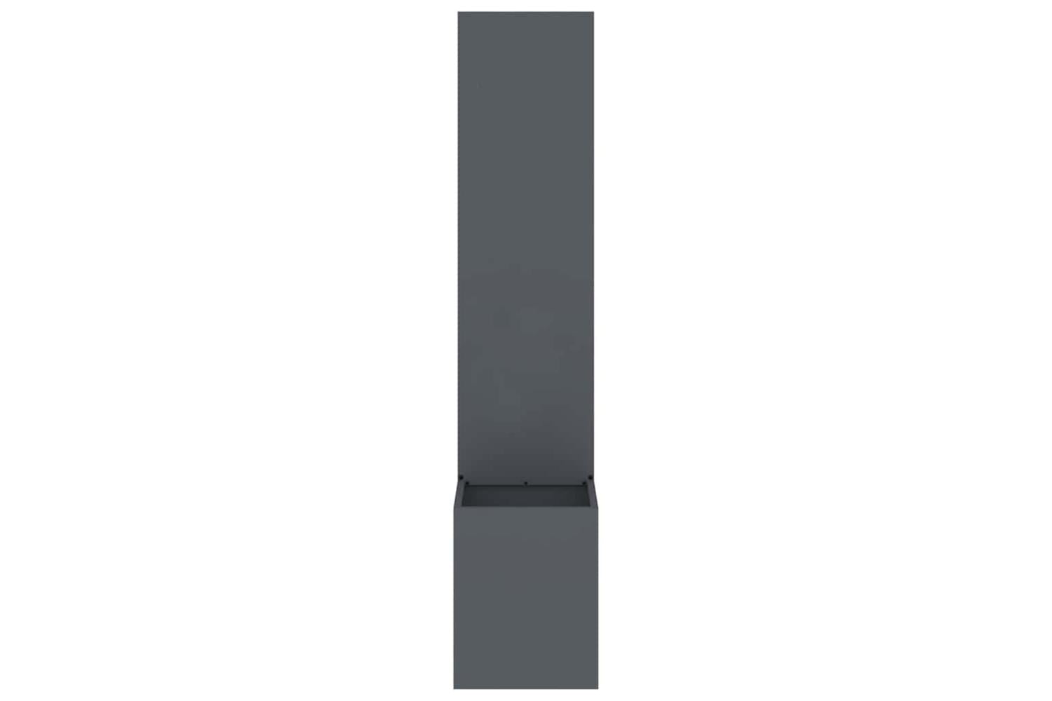 Garden Privacy Screen Anthracite 32 X 140 Cm Cold-rolled Steel-5