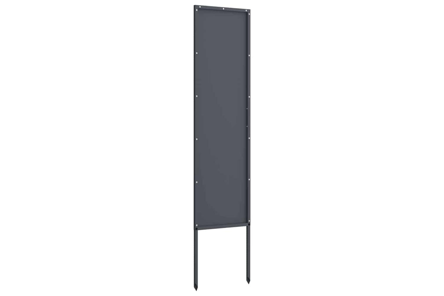 Garden Privacy Screen Anthracite 32 X140cm Cold-rolled Steel-5