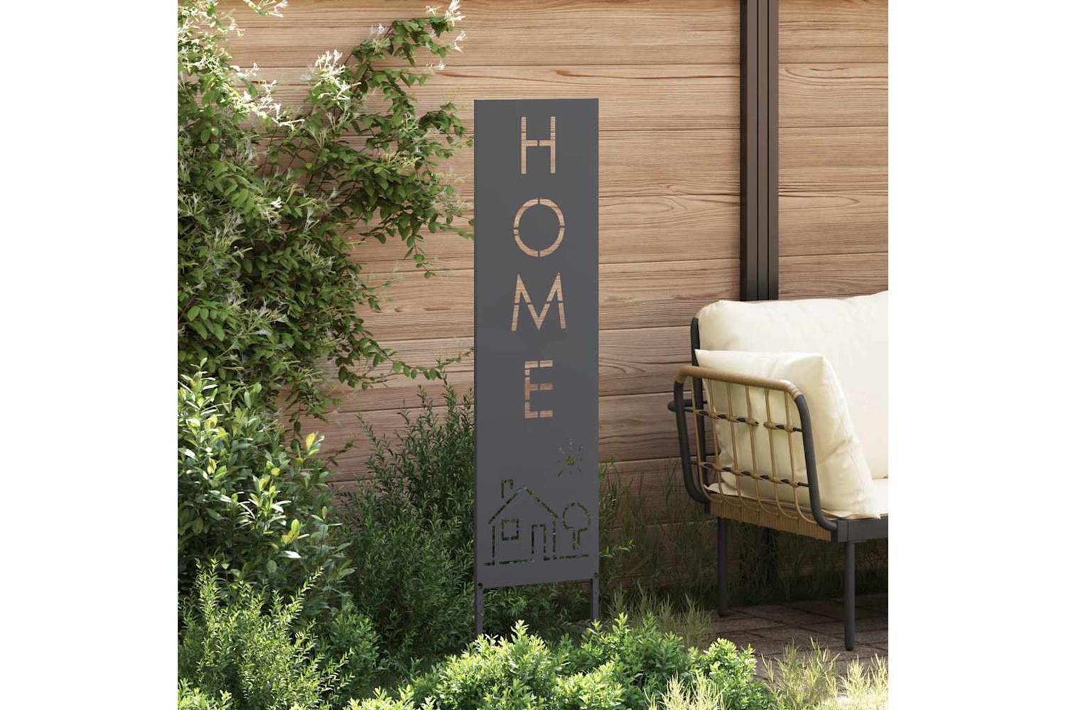 Garden Privacy Screen Anthracite 32 X140cm Cold-rolled Steel-3