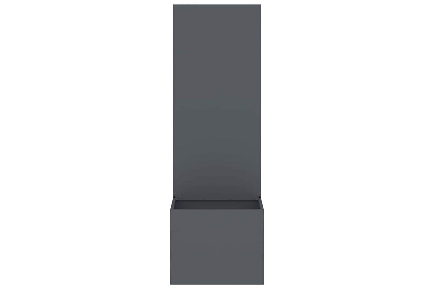 Garden Privacy Screen Anthracite 50 X 140 Cm Cold-rolled Steel-5