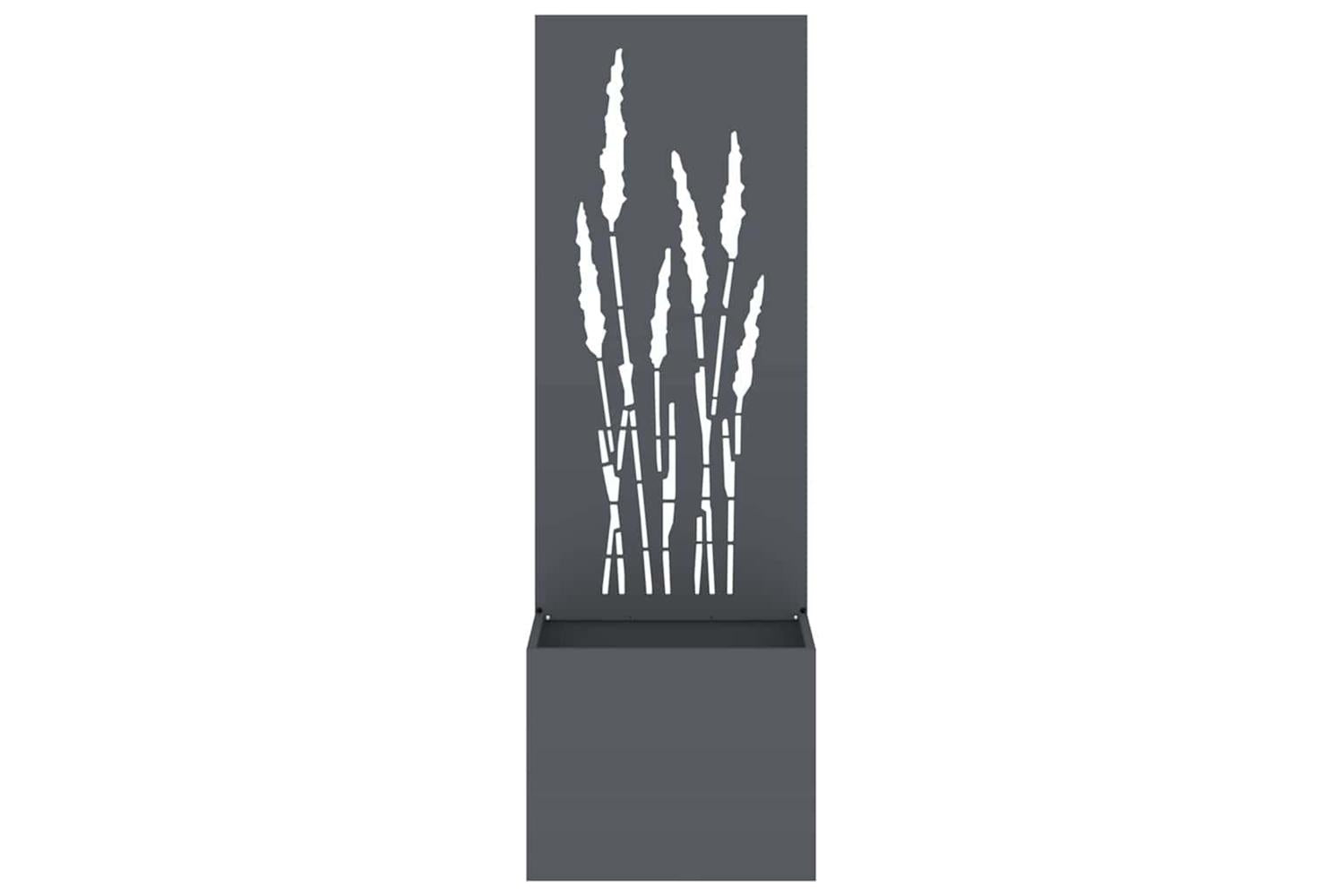 Garden Privacy Screen Anthracite 50 X 140 Cm Cold-rolled Steel-5