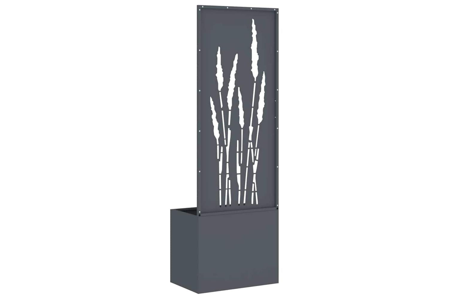 Garden Privacy Screen Anthracite 50 X 140 Cm Cold-rolled Steel-7