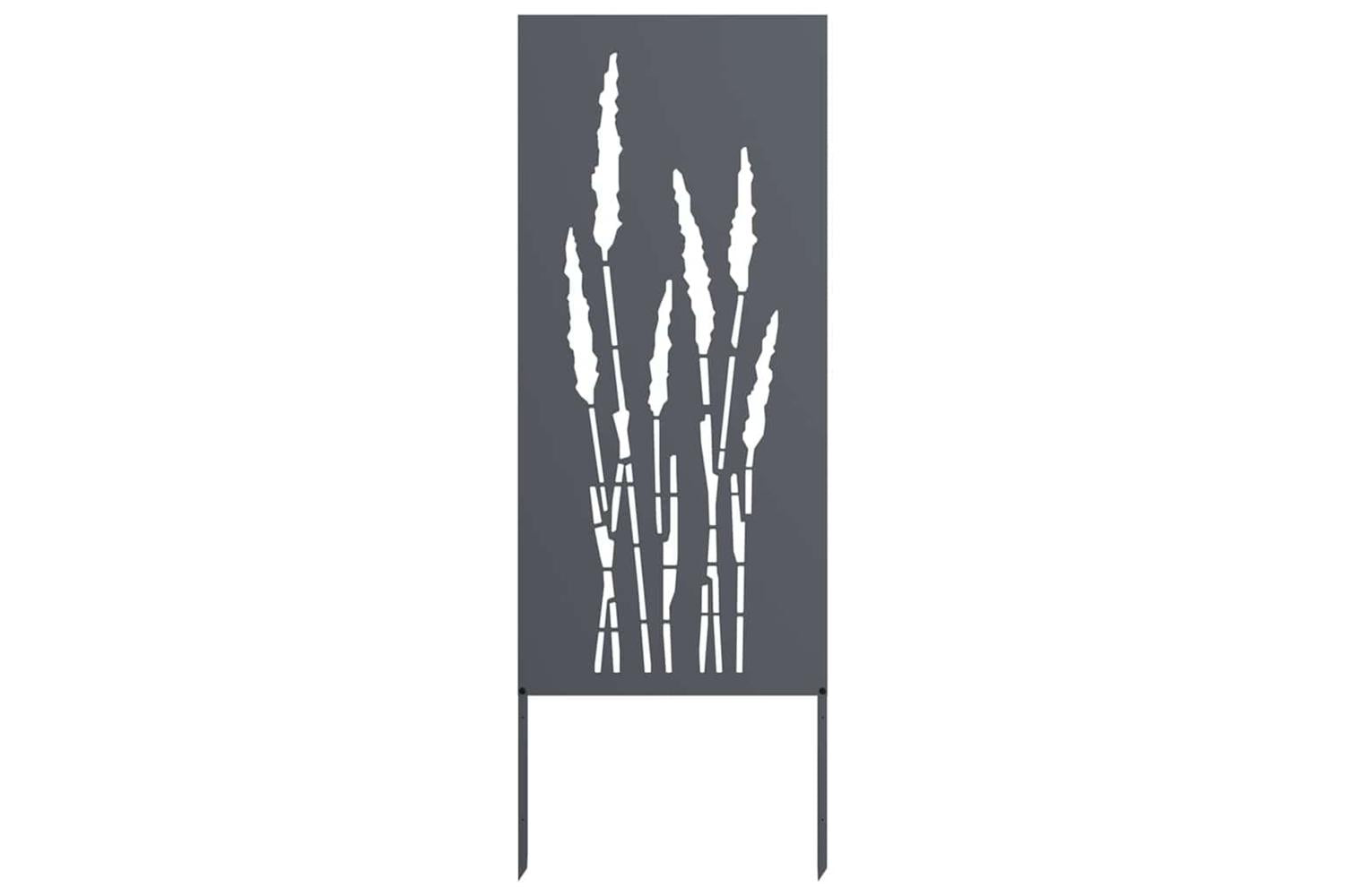 Garden Privacy Screen Anthracite 50 X140cm Cold-rolled Steel