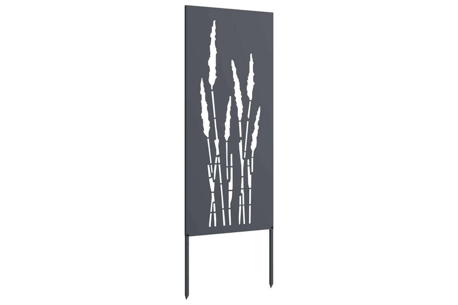 Garden Privacy Screen Anthracite 50 X140cm Cold-rolled Steel-4
