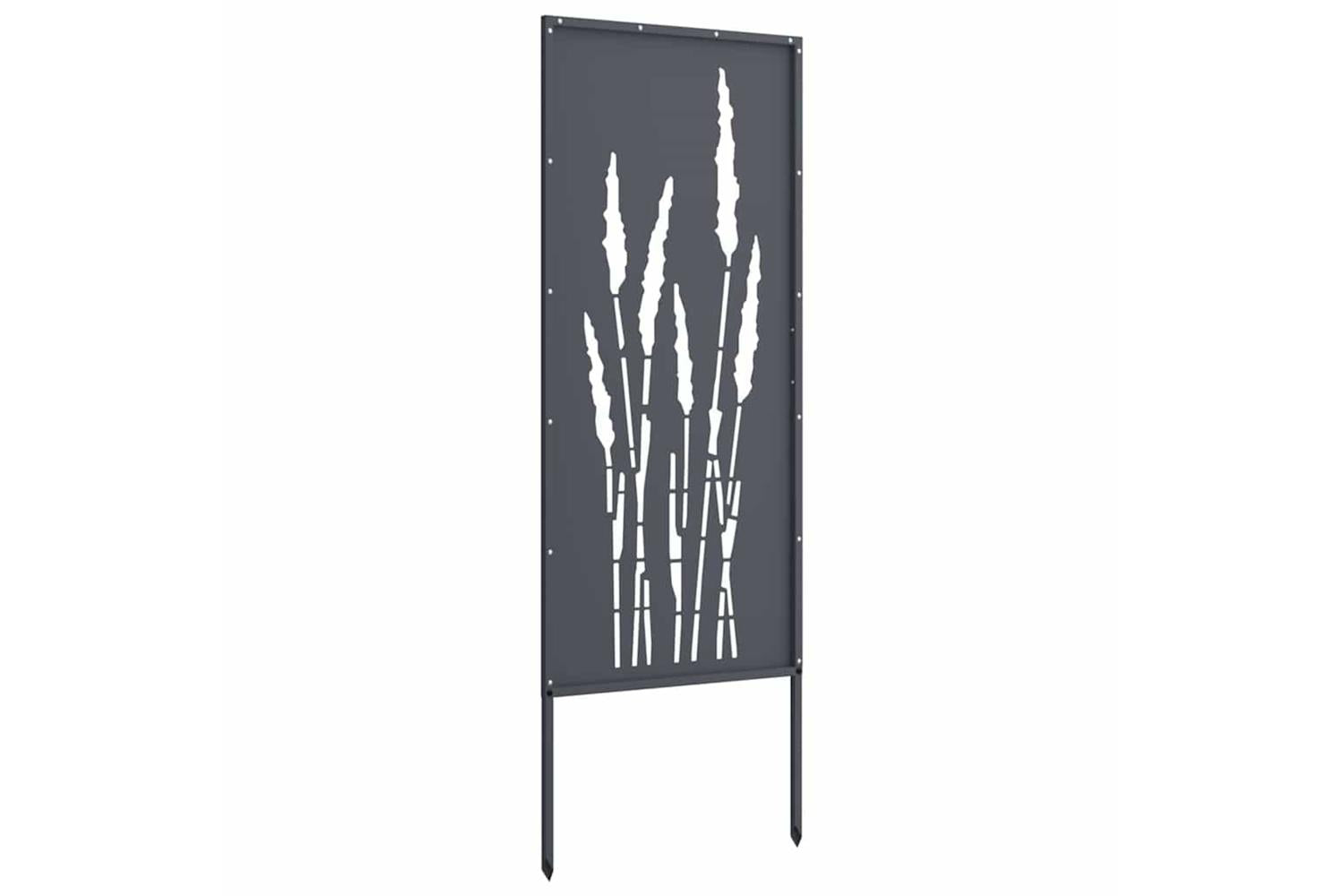 Garden Privacy Screen Anthracite 50 X140cm Cold-rolled Steel-5