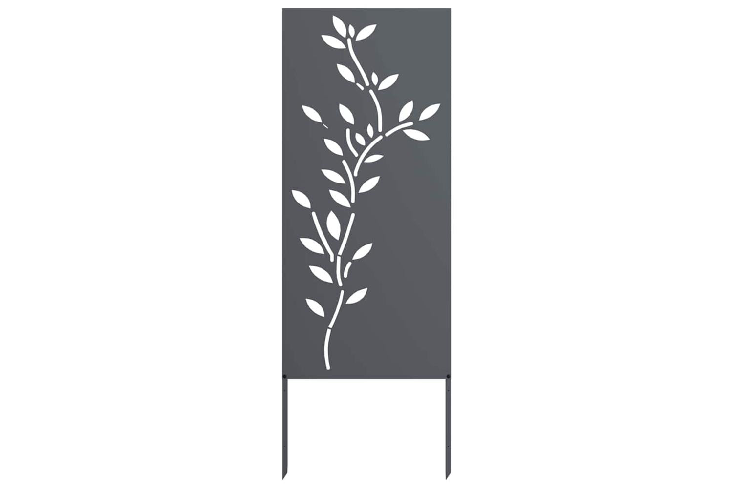 Garden Privacy Screen Anthracite 50 X140cm Cold-rolled Steel-2