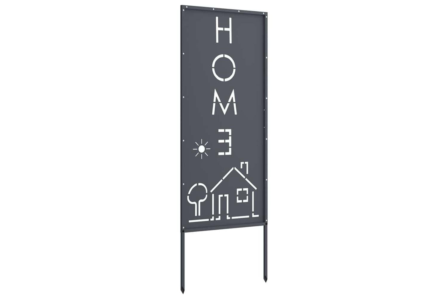 Garden Privacy Screen Anthracite 50 X140cm Cold-rolled Steel-5