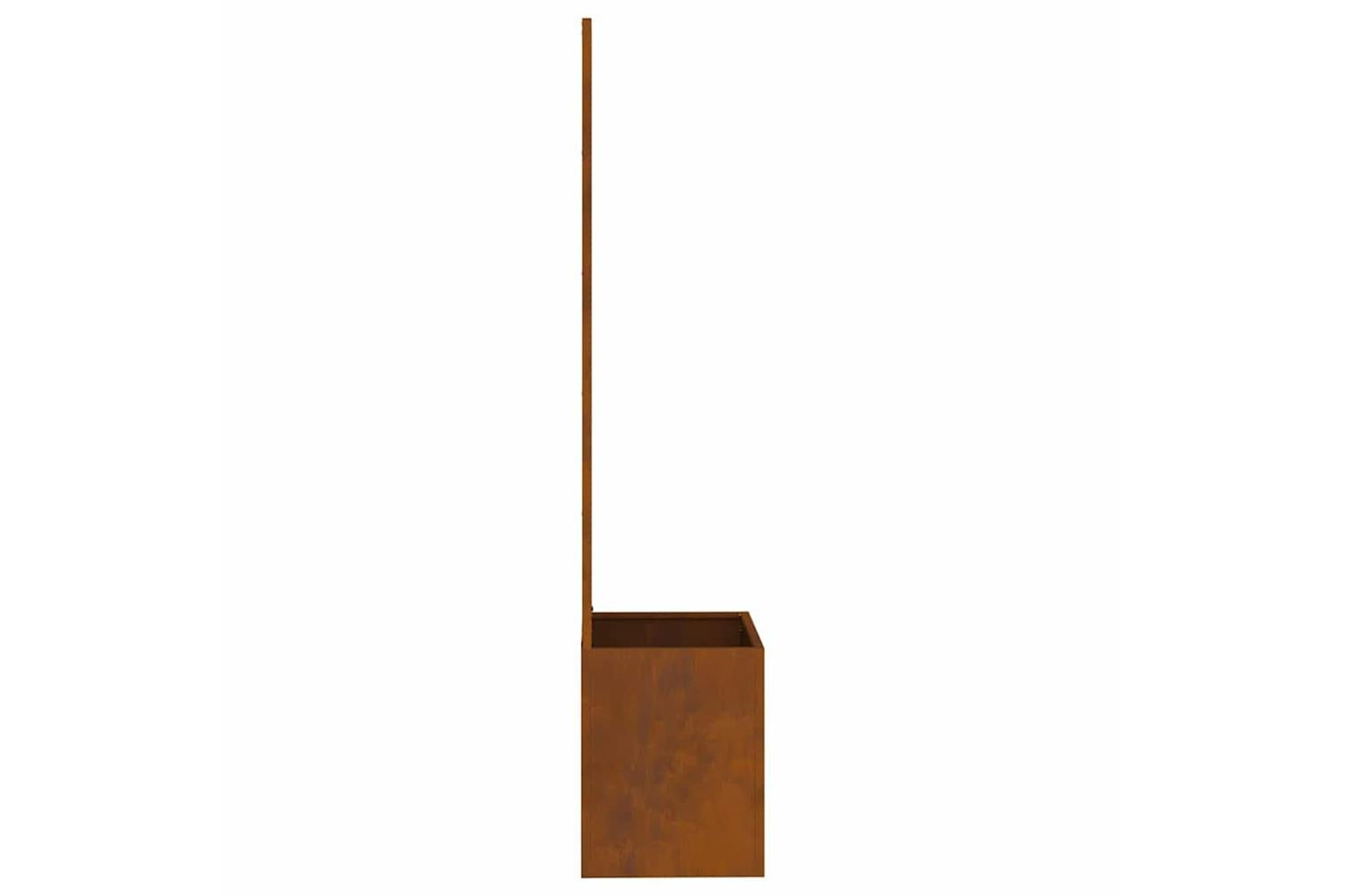 Garden Privacy Screen Floral Rusty 50 X 140 Cm Weathering Steel-7