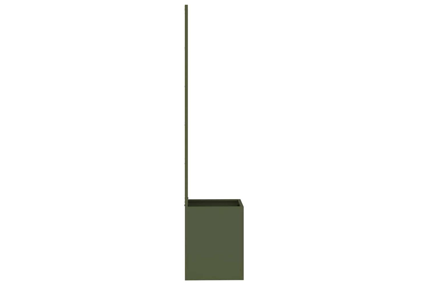 Garden Privacy Screen Olive Green 32 X 140 Cm Cold-rolled Steel-6