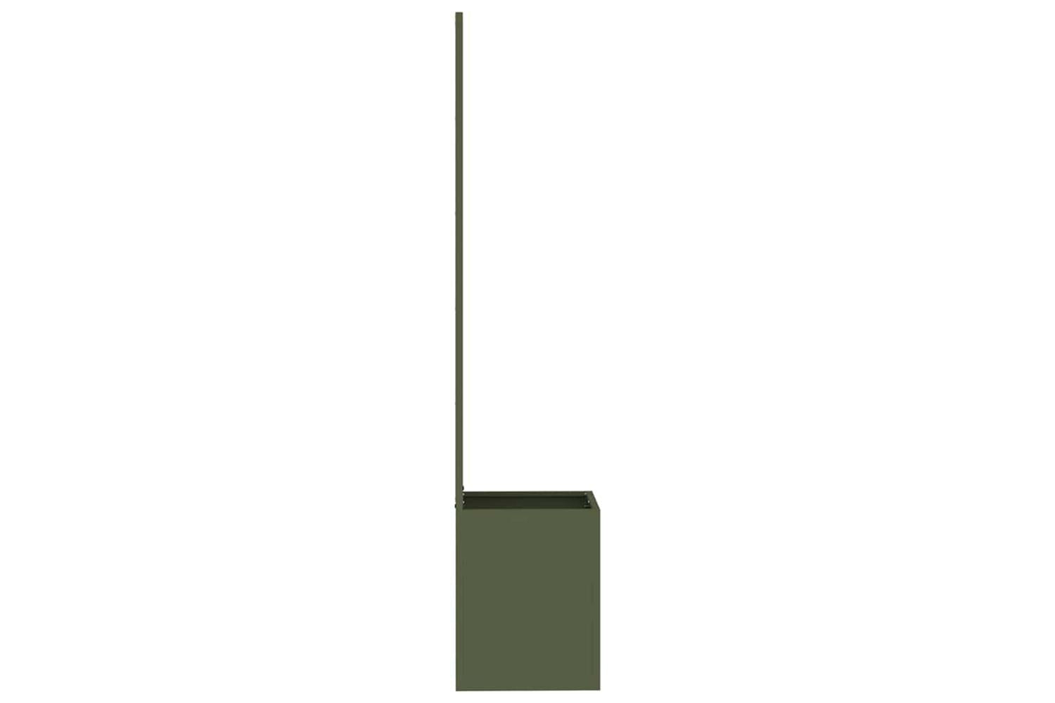 Garden Privacy Screen Olive Green 32 X 140 Cm Cold-rolled Steel-6