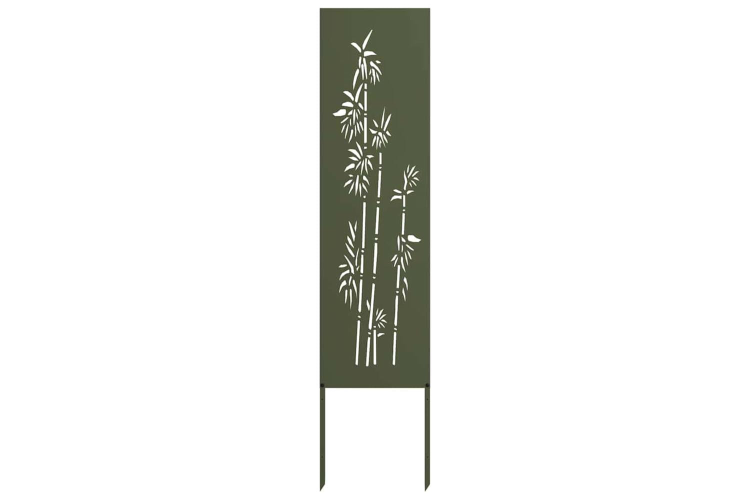 Garden Privacy Screen Olive Green 32 X140cm Cold-rolled Steel