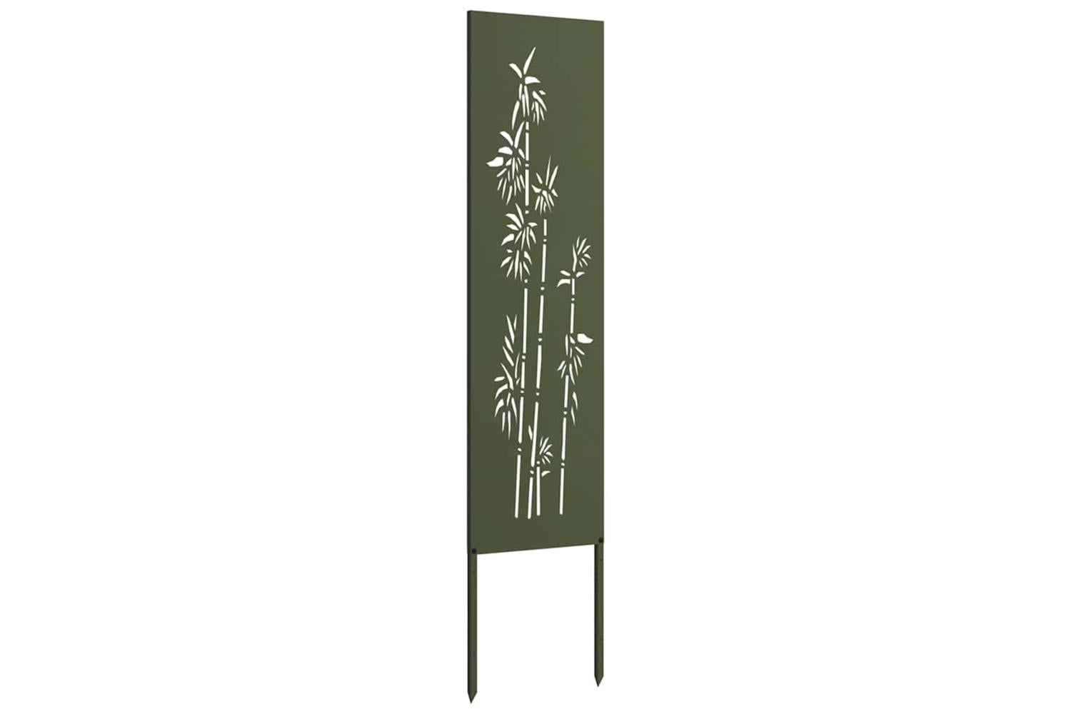 Garden Privacy Screen Olive Green 32 X140cm Cold-rolled Steel-4