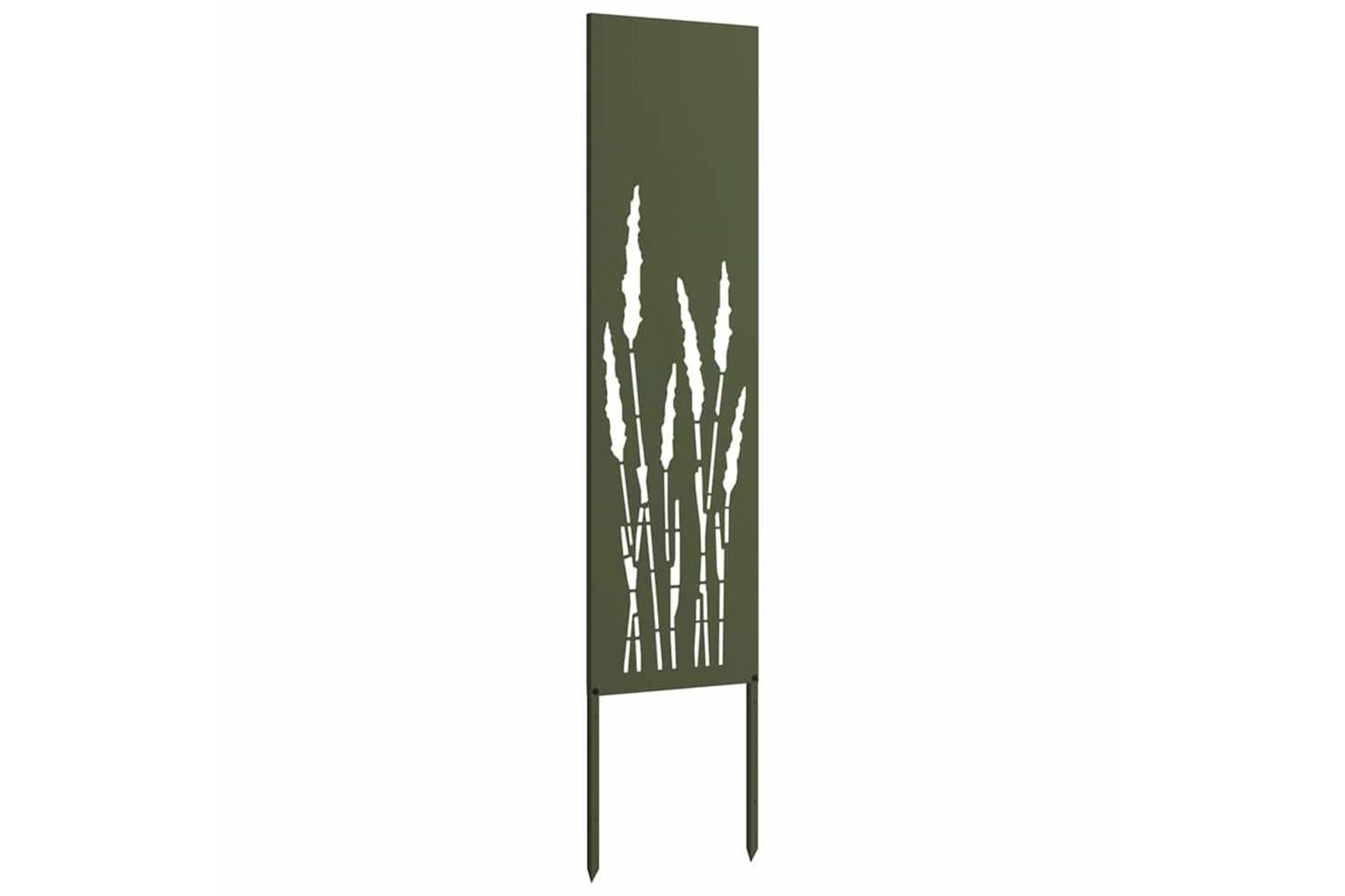 Garden Privacy Screen Olive Green 32 X140cm Cold-rolled Steel-4