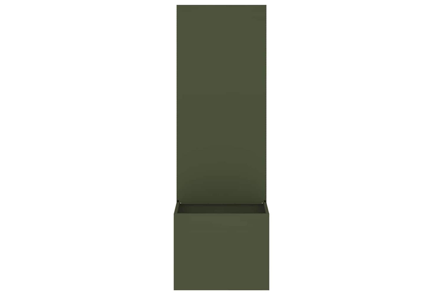 Garden Privacy Screen Olive Green 50 X 140 Cm Cold-rolled Steel-5