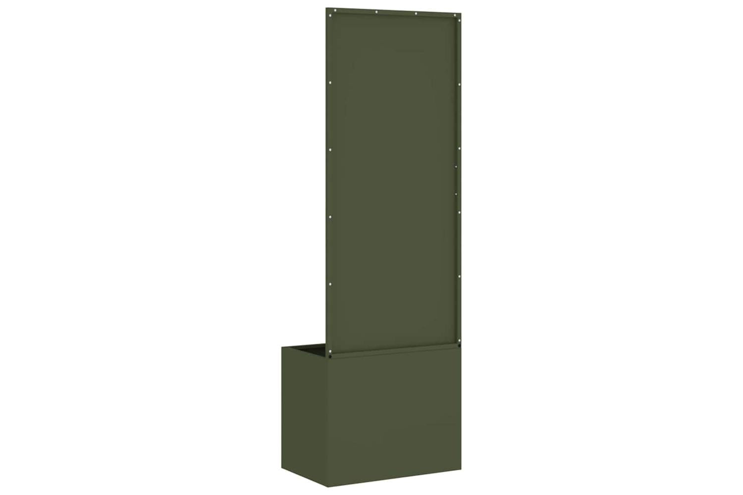 Garden Privacy Screen Olive Green 50 X 140 Cm Cold-rolled Steel-7