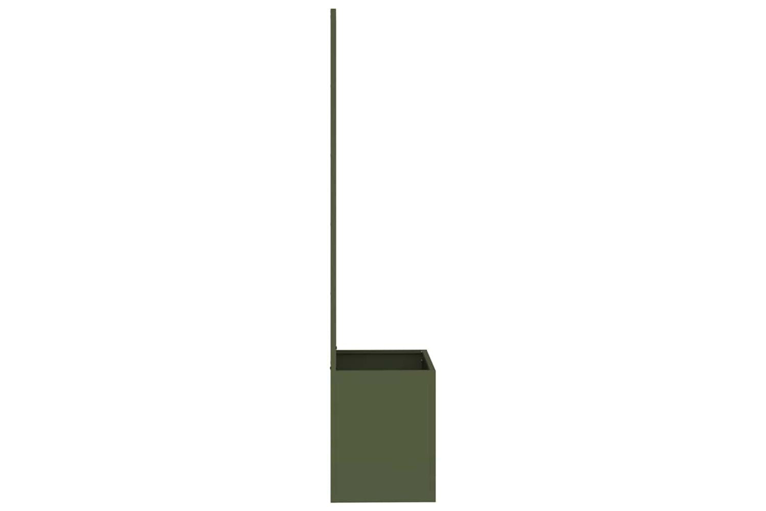 Garden Privacy Screen Olive Green 50 X 140 Cm Cold-rolled Steel-6