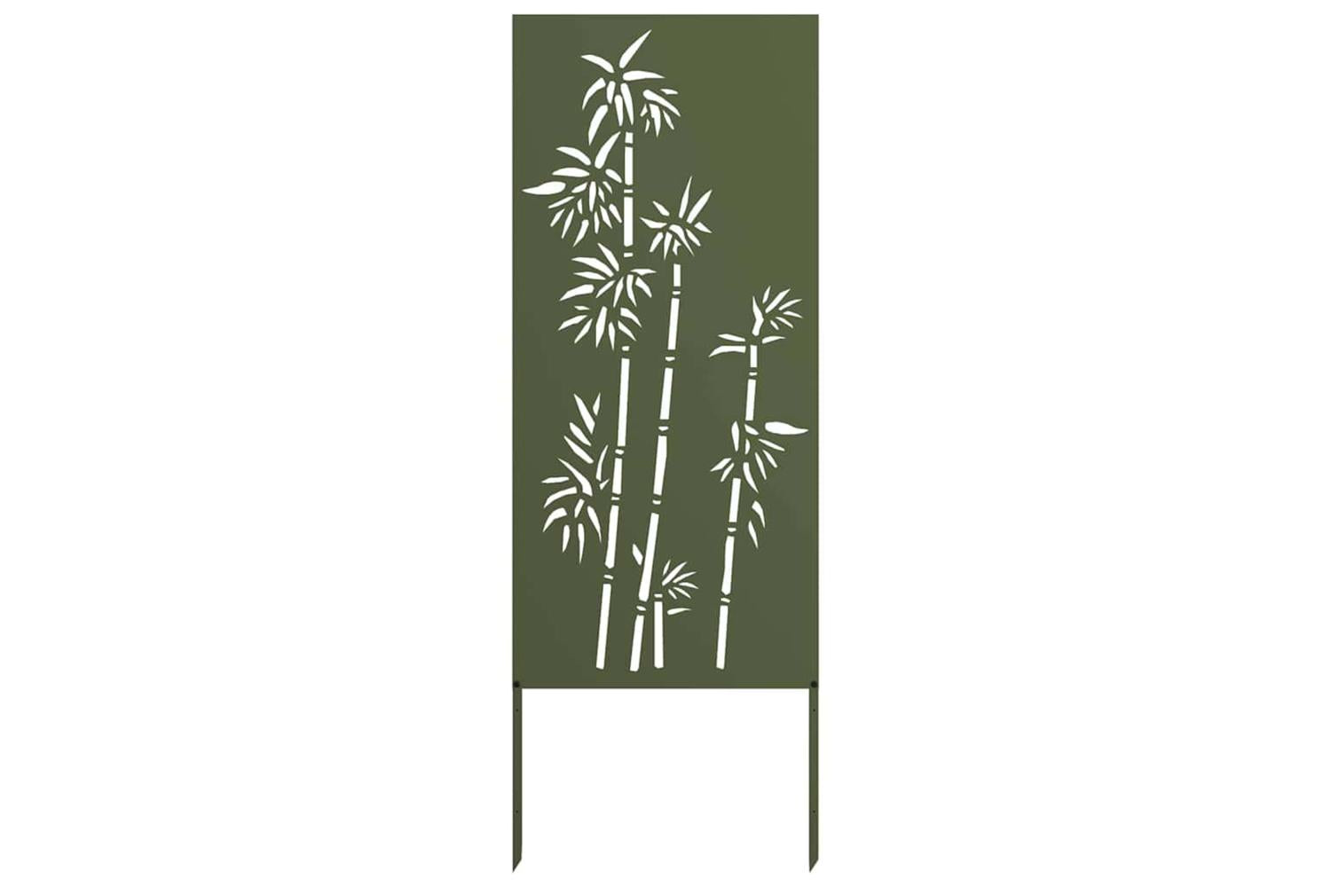 Garden Privacy Screen Olive Green 50 X140cm Cold-rolled Steel-2