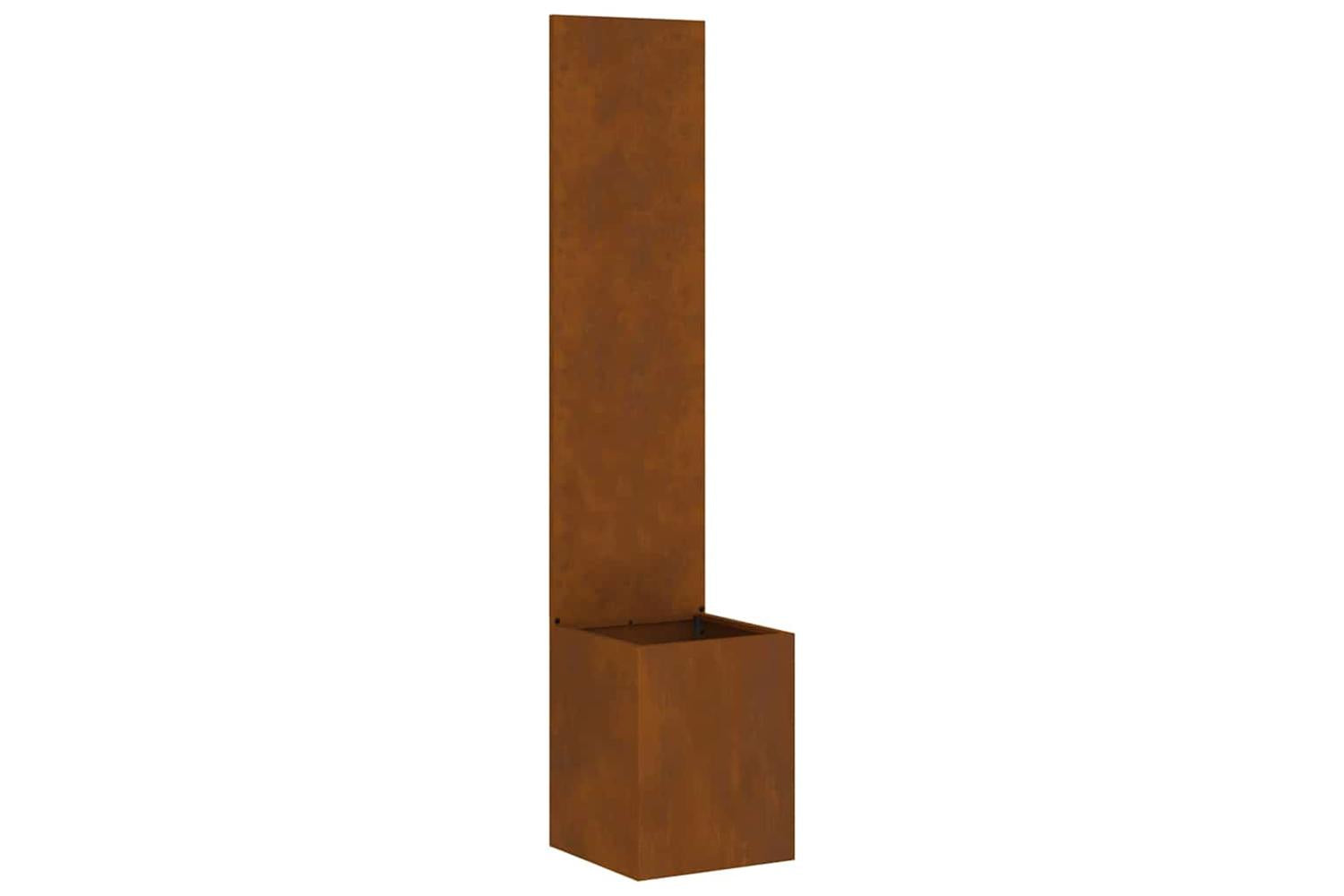 Garden Privacy Screen Rusty 32 X 140 Cm Weathering Steel-2