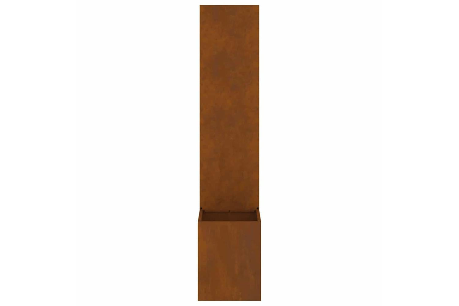 Garden Privacy Screen Rusty 32 X 140 Cm Weathering Steel-6