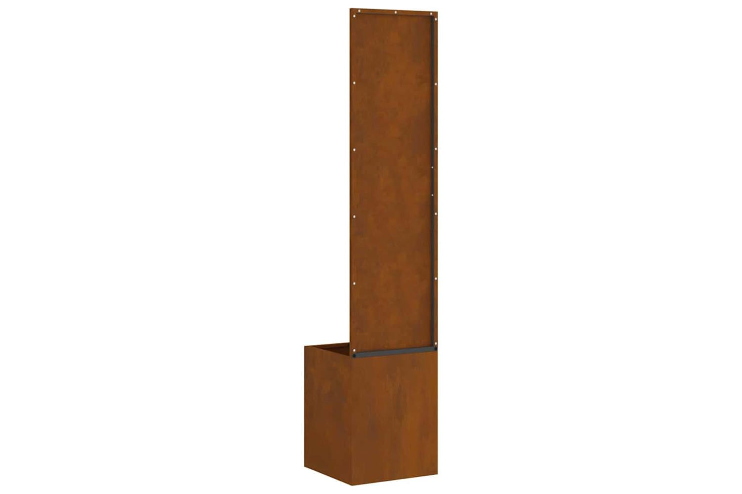 Garden Privacy Screen Rusty 32 X 140 Cm Weathering Steel-8