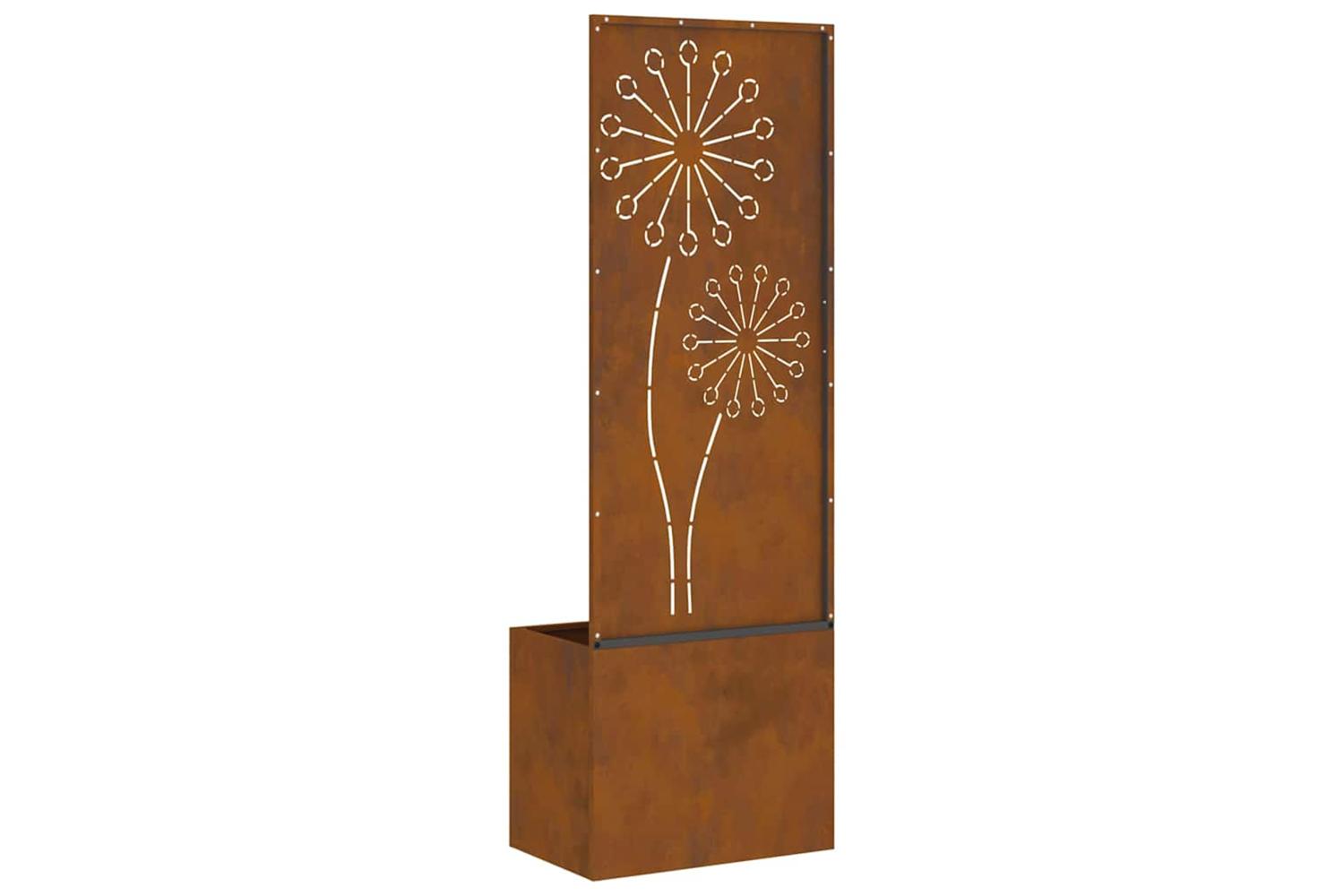 Garden Privacy Screen Rusty 50 X 140 Cm Weathering Steel-8