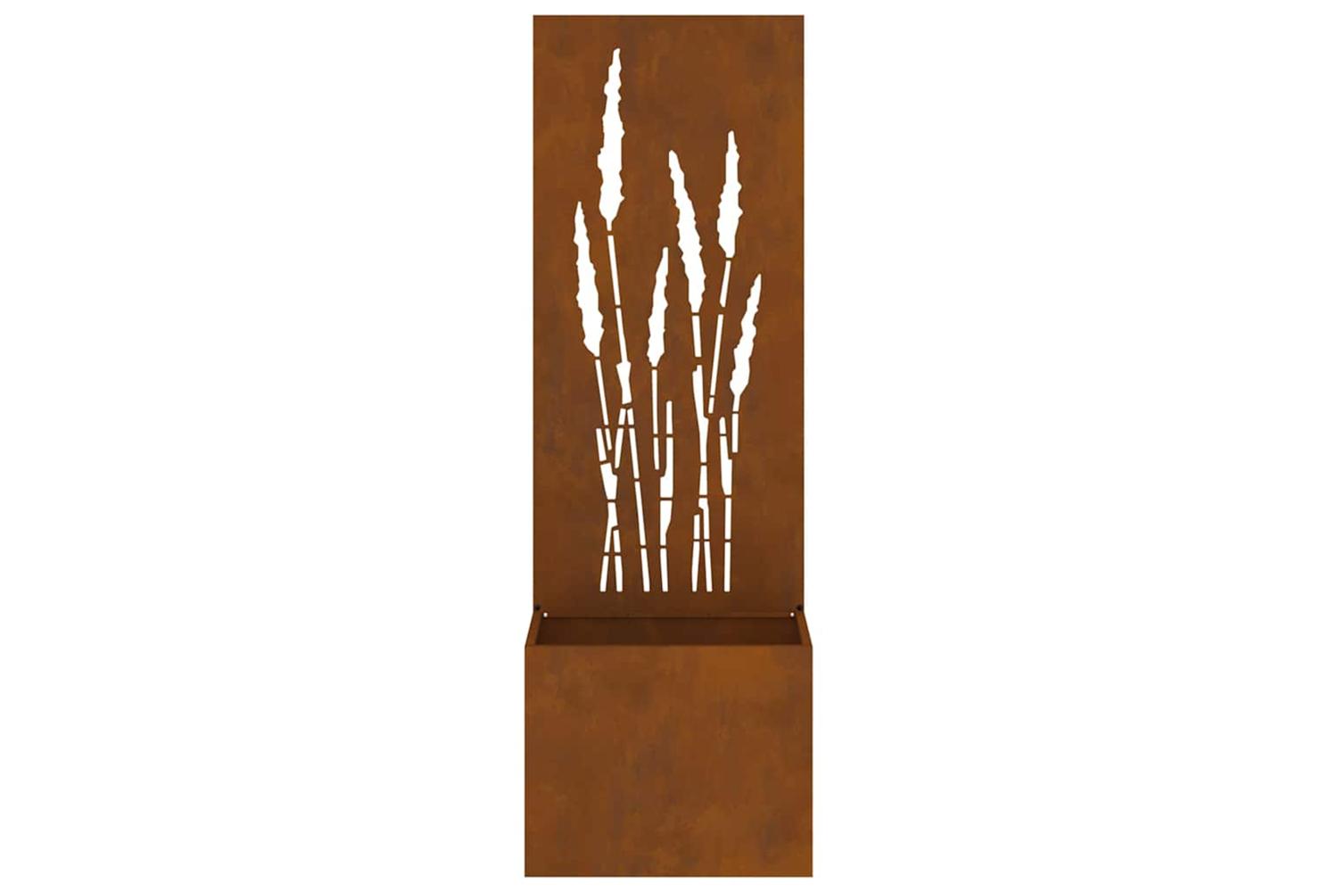Garden Privacy Screen Rusty 50 X 140 Cm Weathering Steel-6