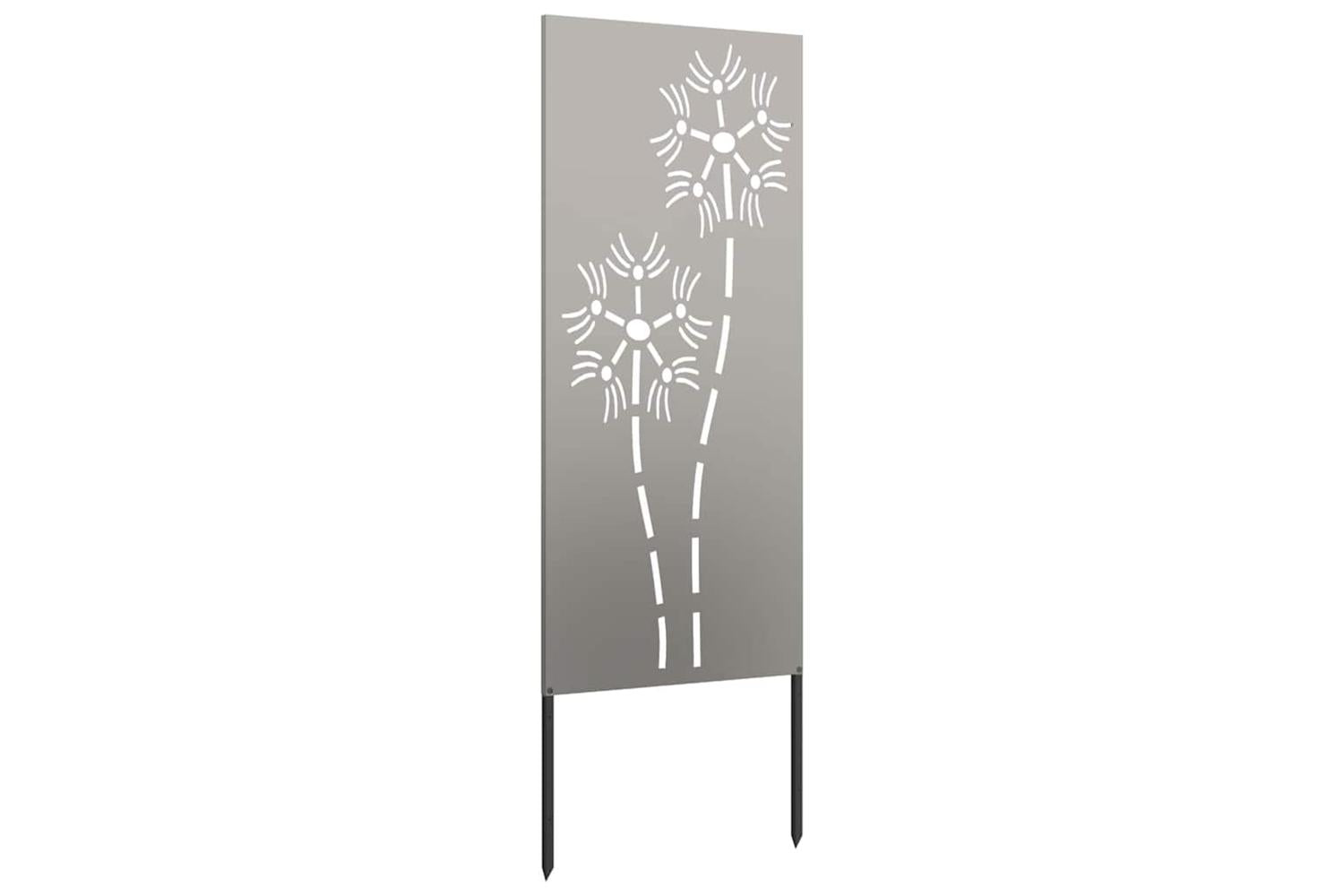 Garden Privacy Screen Rusty 50 X140cm Weathering Steel-6