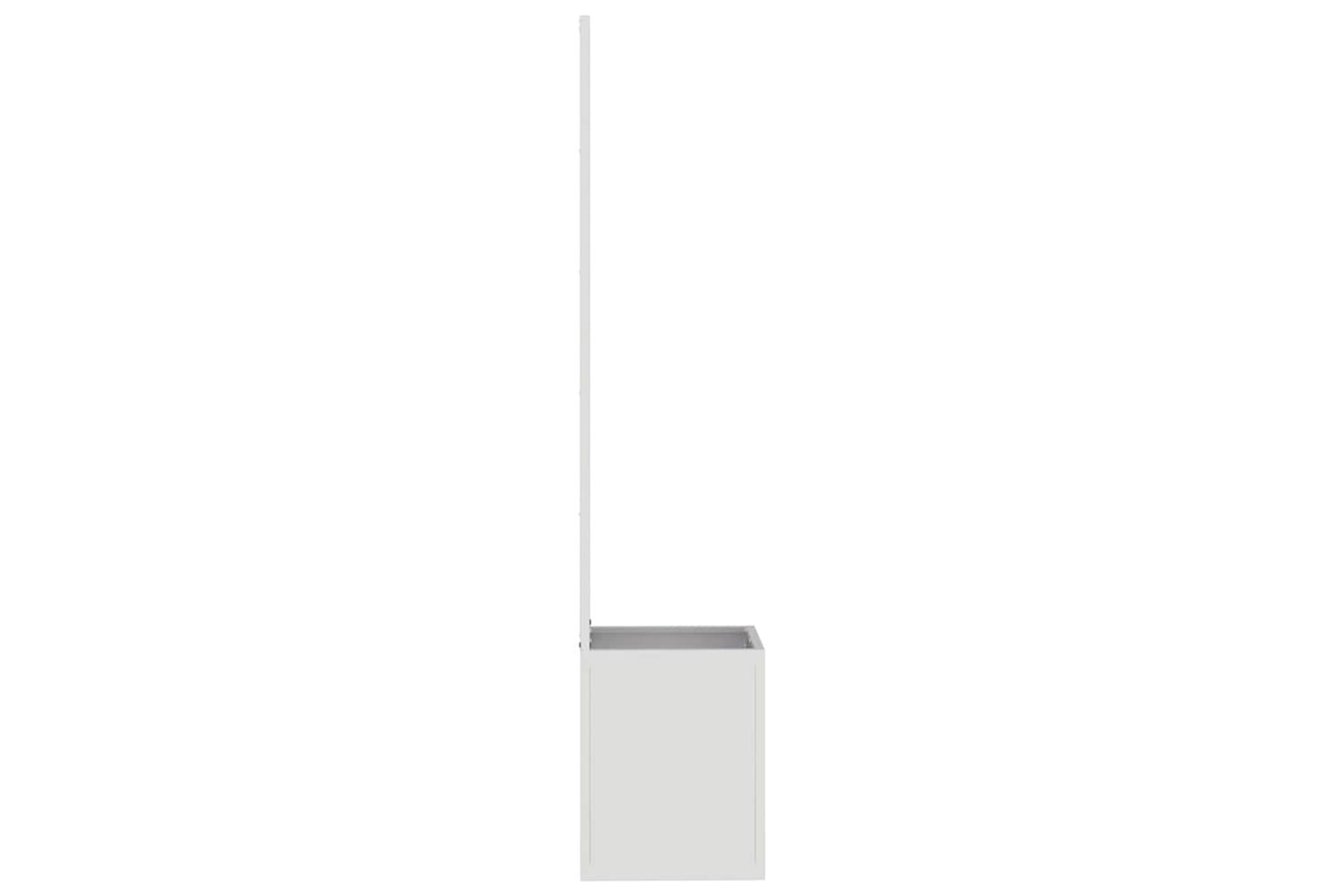 Garden Privacy Screen Silver 32 X 140 Cm Galvanised Steel-6