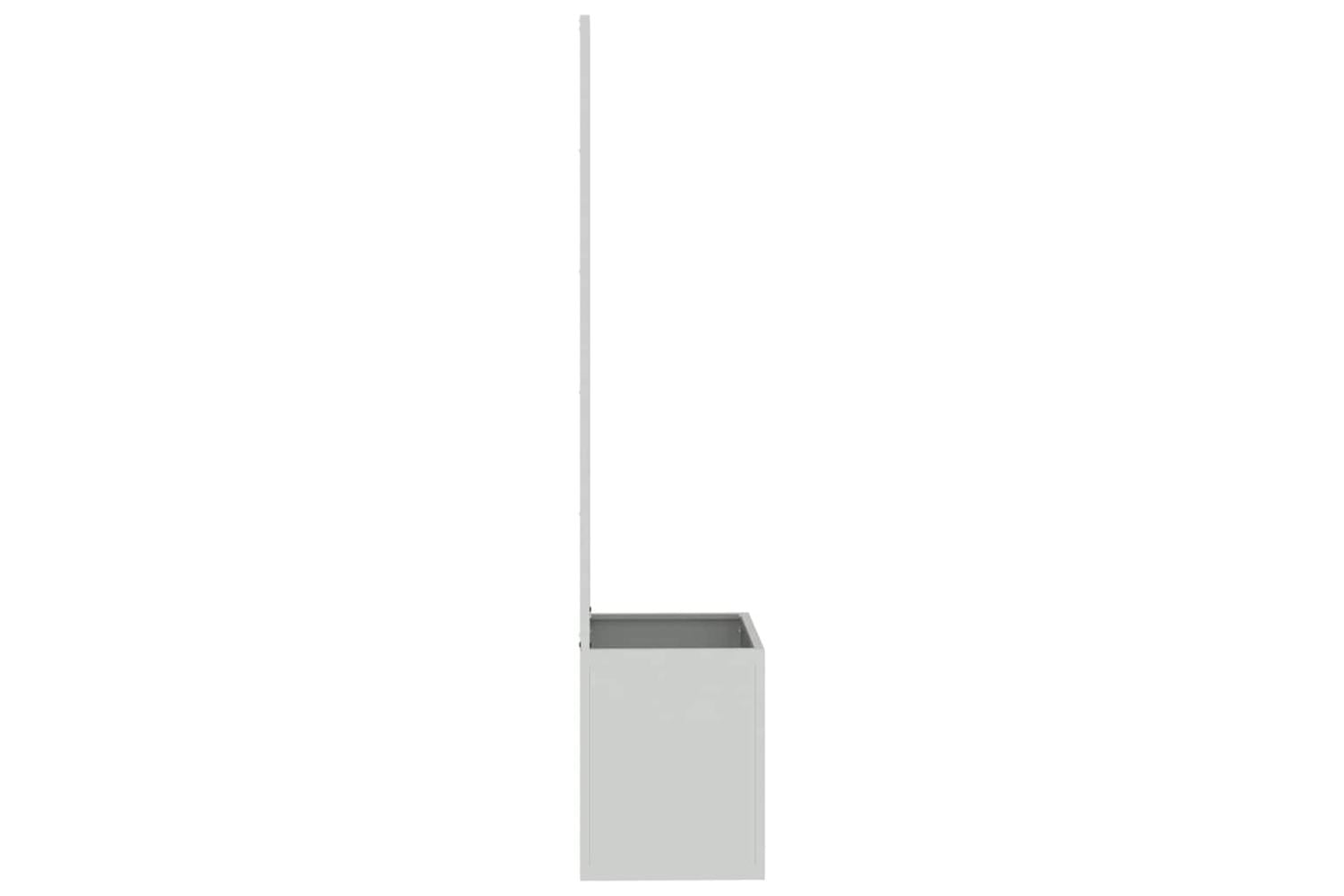 Garden Privacy Screen Silver 50 X 140 Cm Galvanised Steel-7