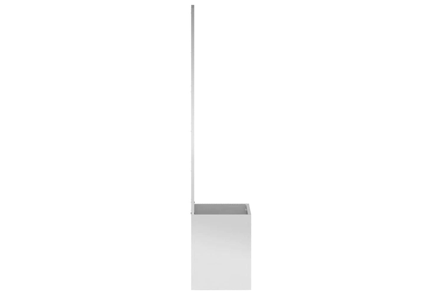 Garden Privacy Screen Silver 50 X 140 Cm Galvanised Steel-6
