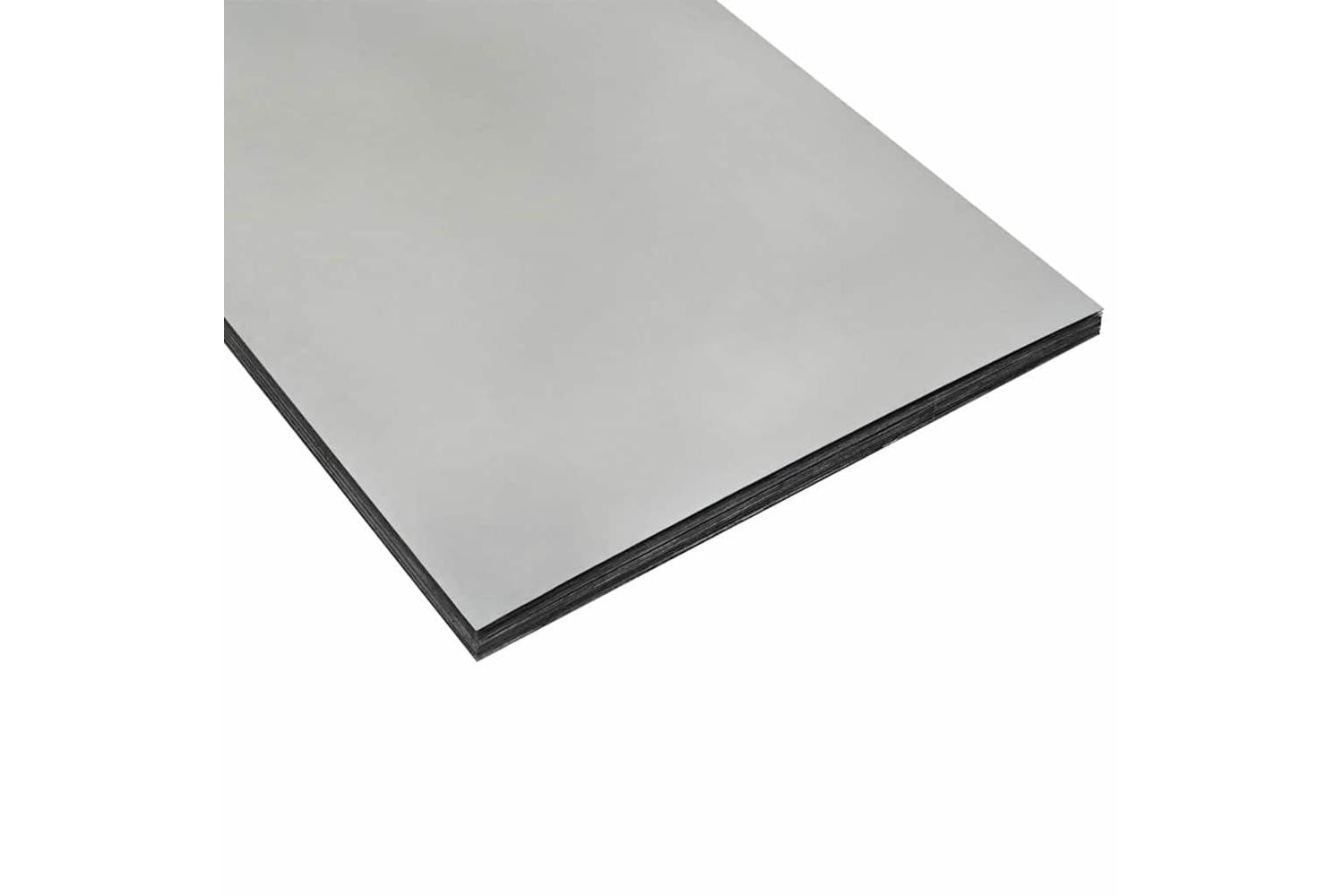 Garden Privacy Screen Silver 50 X140cm Galvanised Steel-6