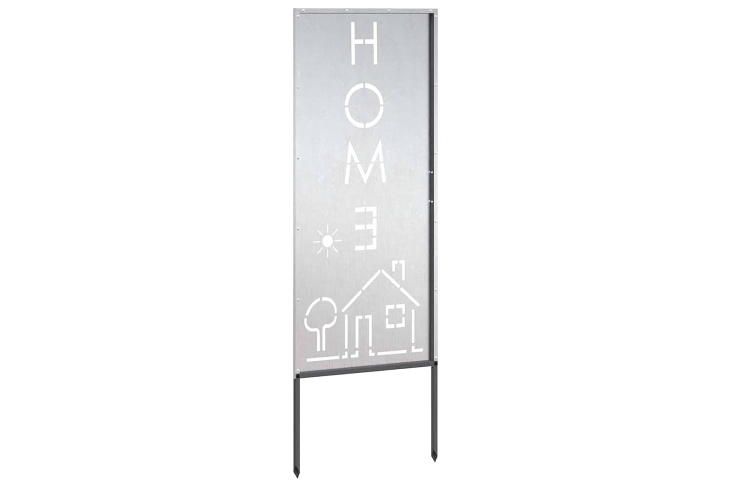 Garden Privacy Screen Silver 50 X140cm Stainless Steel-5