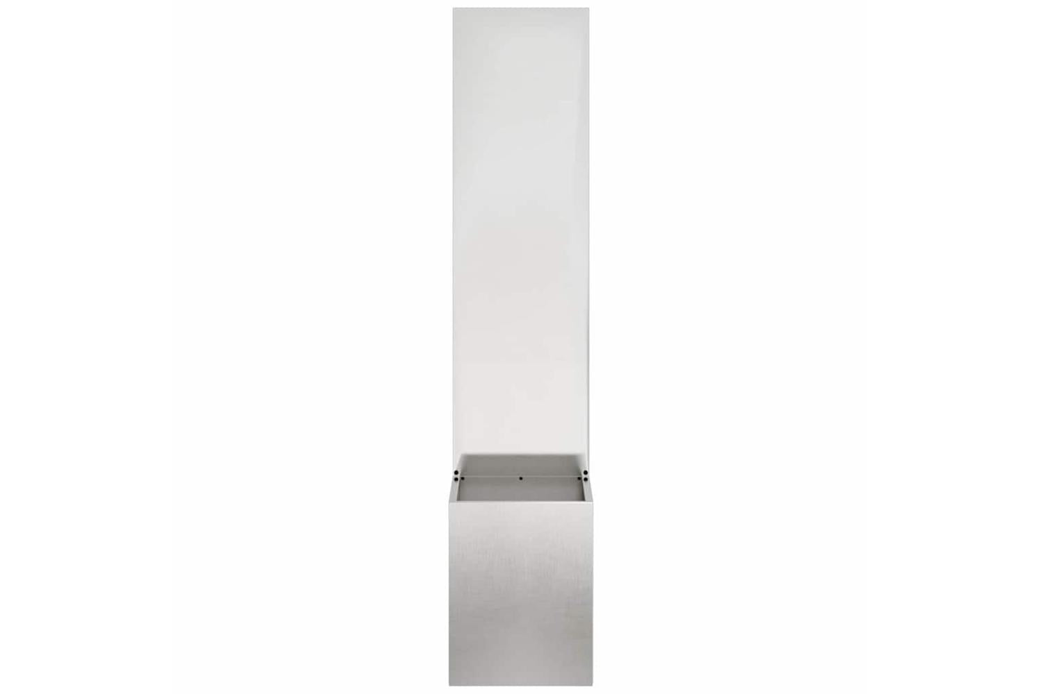 Garden Privacy Screen Sliver 32 X 140 Cm Stainless Steel-5