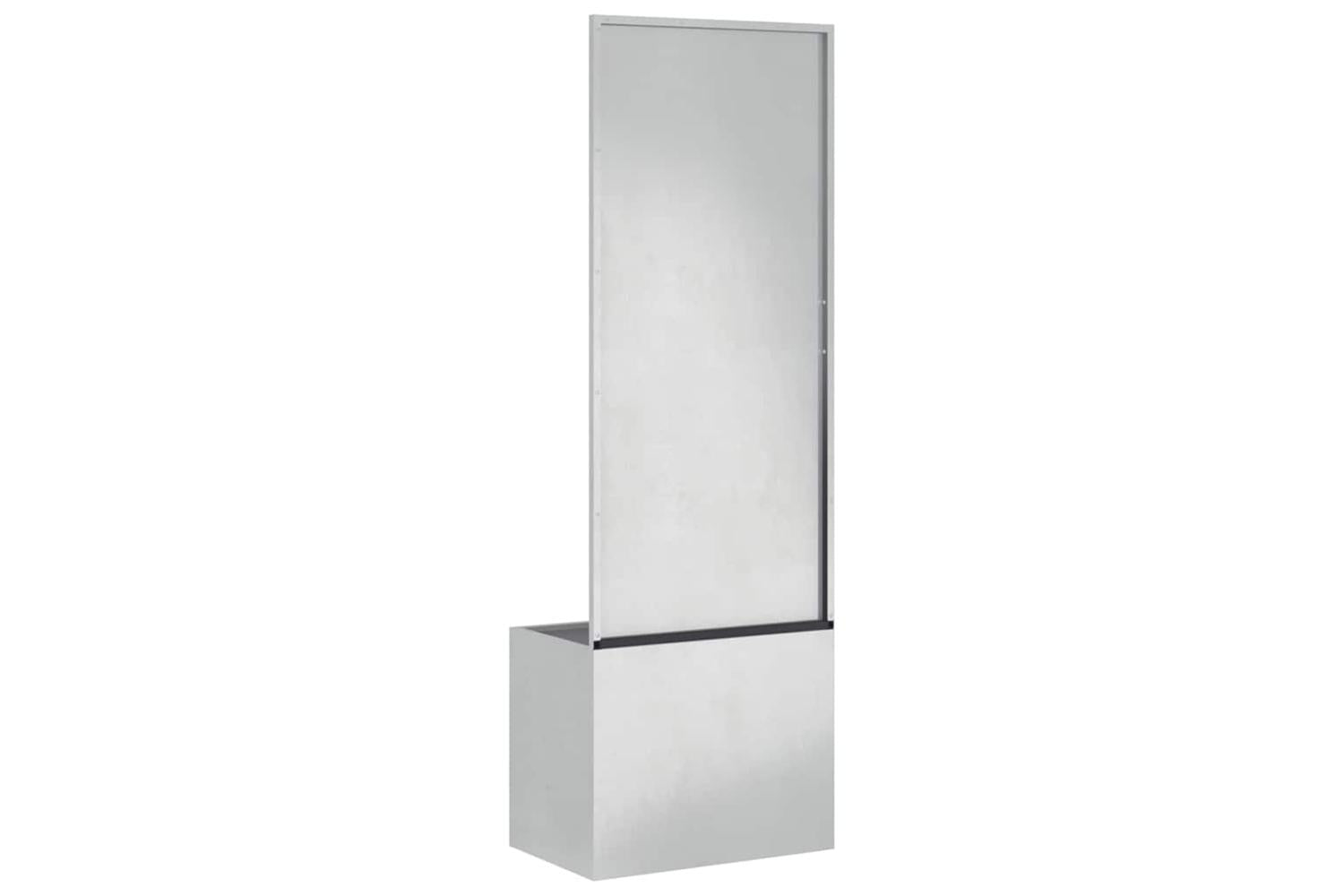 Garden Privacy Screen Sliver 50 X 140 Cm Stainless Steel-7