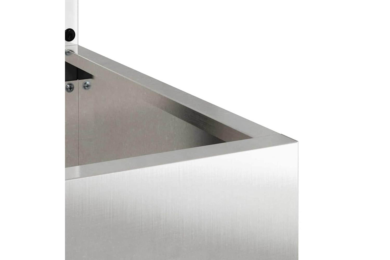 Garden Privacy Screen Sliver 50 X 140 Cm Stainless Steel-8
