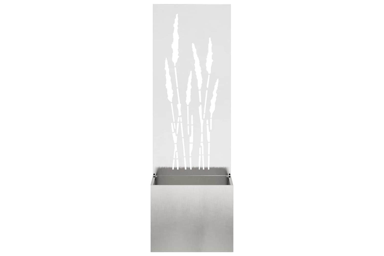 Garden Privacy Screen Sliver 50 X 140 Cm Stainless Steel-5