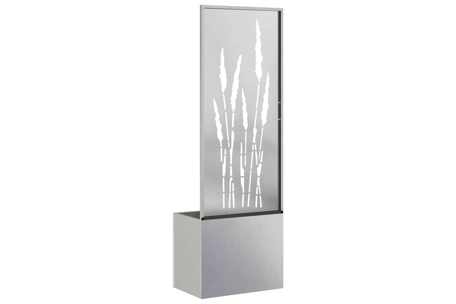 Garden Privacy Screen Sliver 50 X 140 Cm Stainless Steel-7